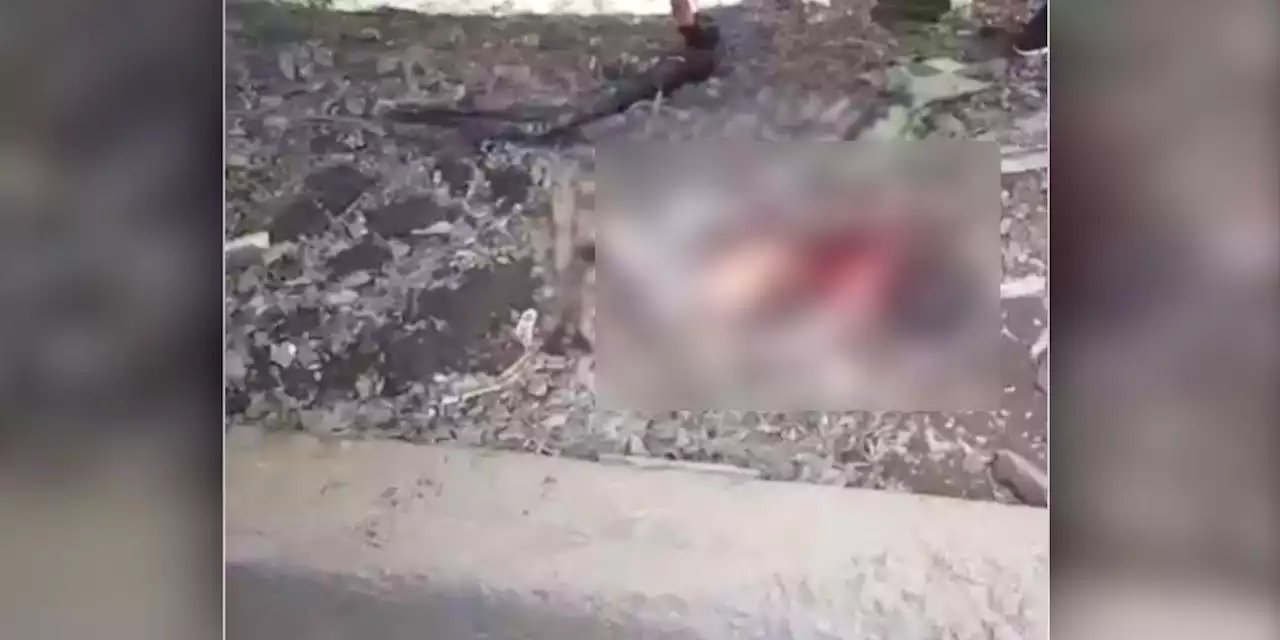 (Video) Atroz hallazgo: Encuentran el cuerpo de un bebé en canal de aguas en Cali