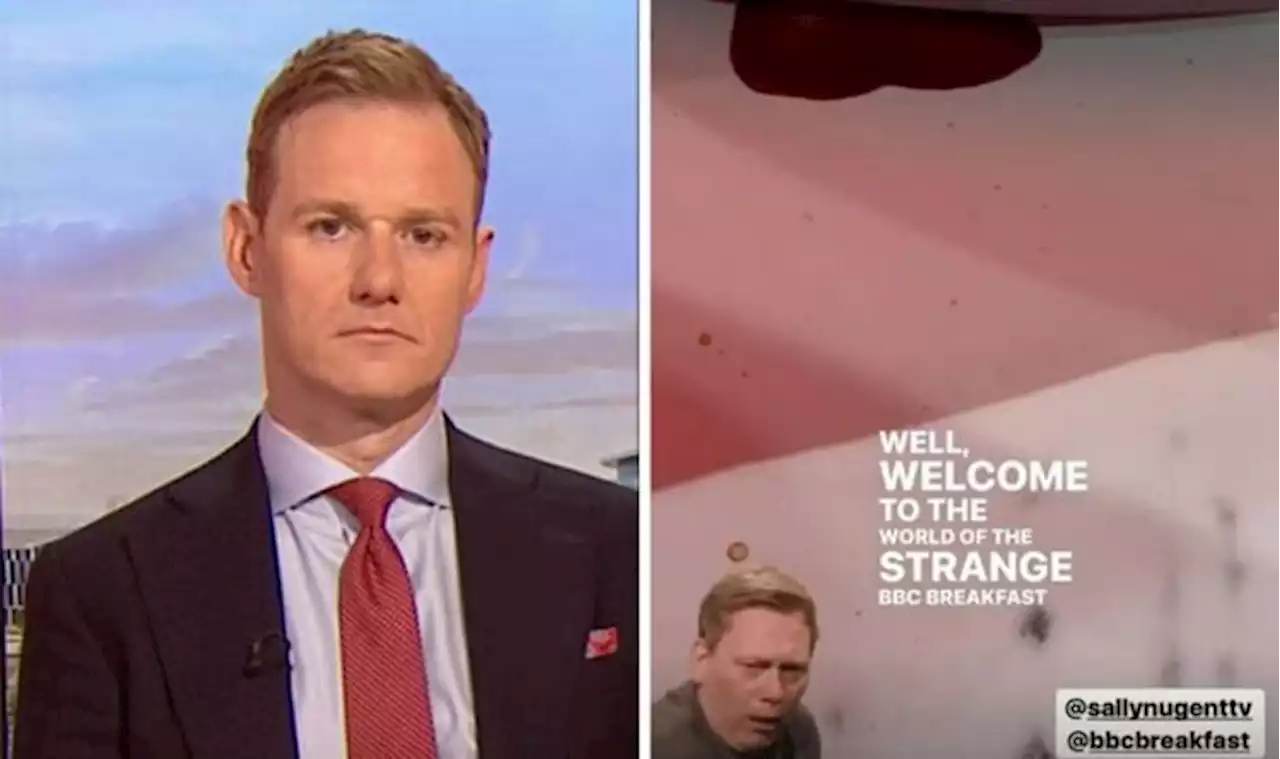 Dan Walker horrifies fans as he unveils pic of ‘stained’ BBC Breakfast studios amid exit