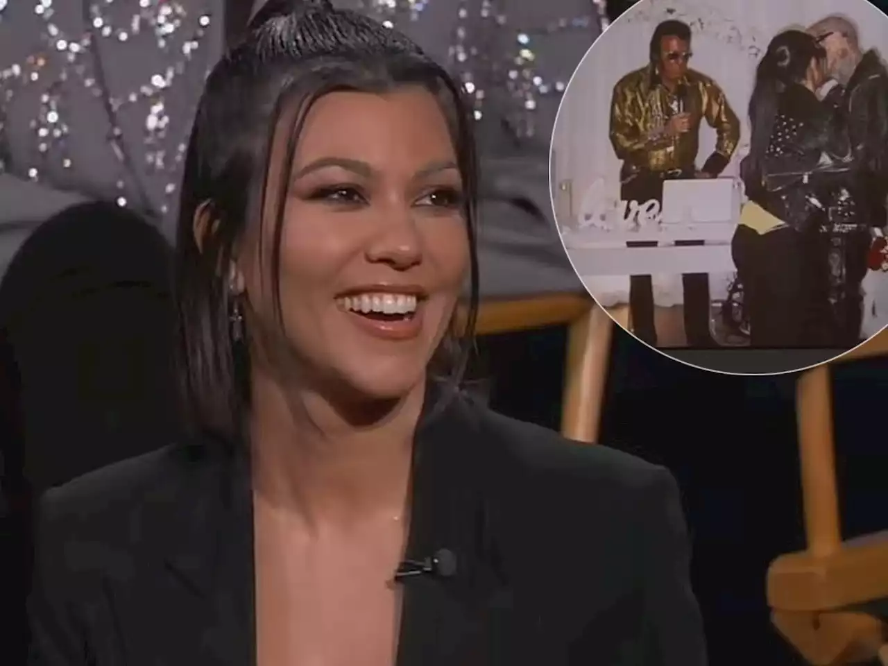 Kourtney Kardashian opens up about 'practice' wedding to Travis Barker