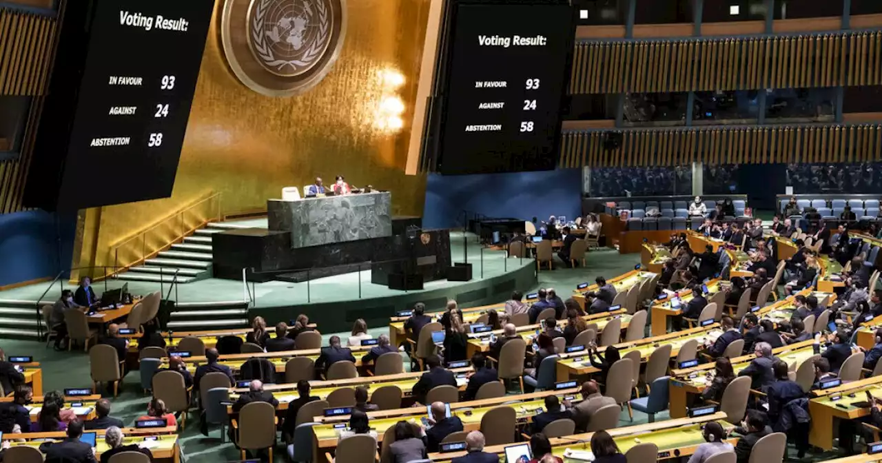 UN General Assembly suspends Russia from Human Rights Council