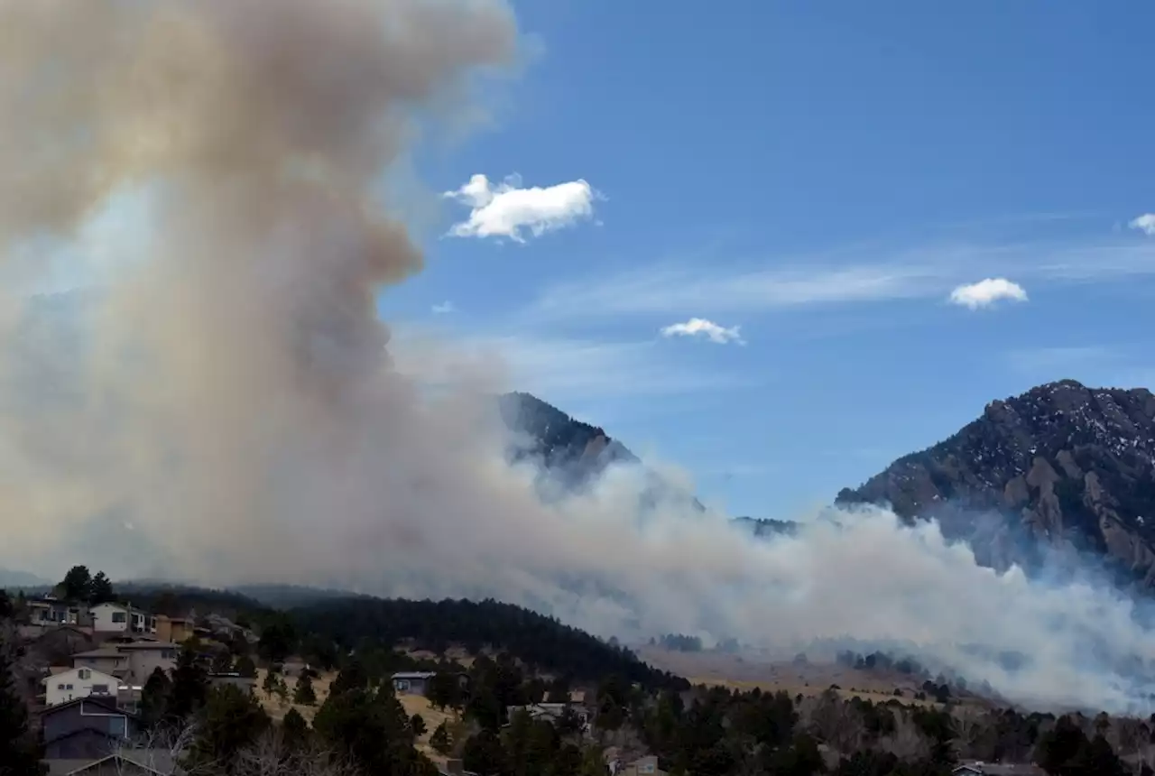 Fire breaks out in Boulder just south of last month’s NCAR fire