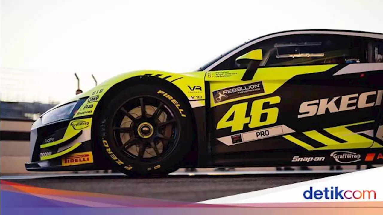 Aduh, Valentino Rossi Bingung Masuk Pit saat Debut Balap GT World Challenge