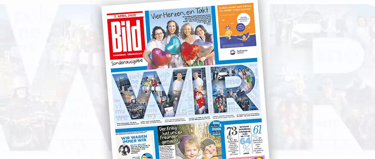 Springer verteilt wieder kostenfreie 'Bild'-Sonderausgabe - DWDL.de