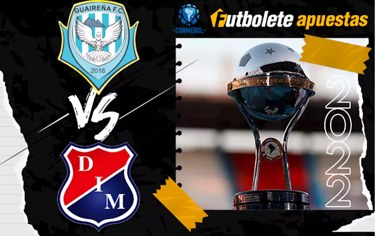 Pronósticos Copa Sudamericana: Guaireña vs. DIM | Futbolete Apuestas