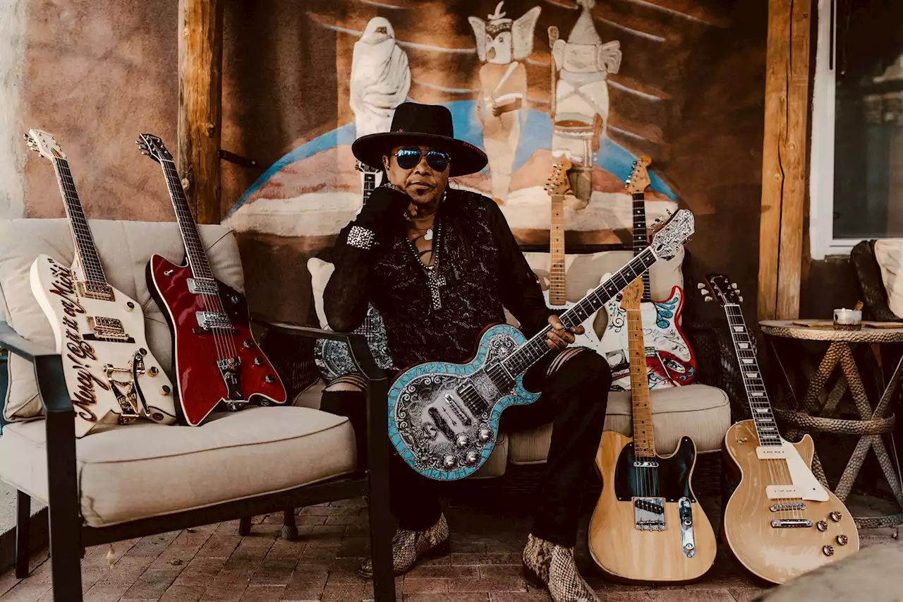 Micki Free Plays Blues Rock with a Touch of Turquoise