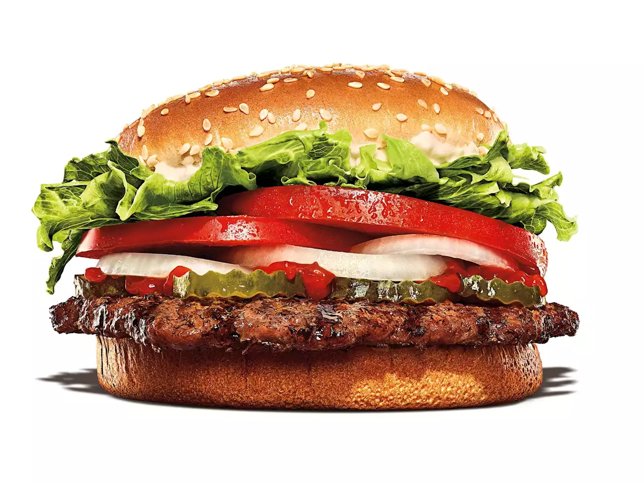 Burger King Whopper 35 per cent smaller than portrayed in ads, lawsuit says