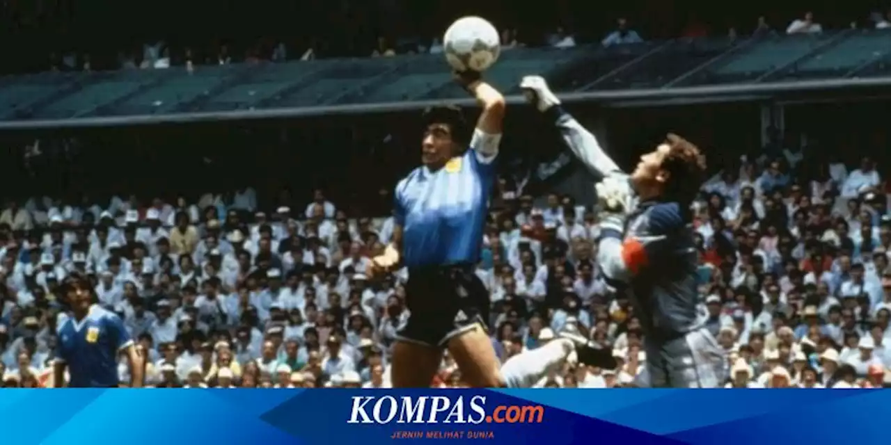 Jersey 'Gol Tangan Tuhan' Milik Maradona Diperkirakan Laku Rp 75 Miliar