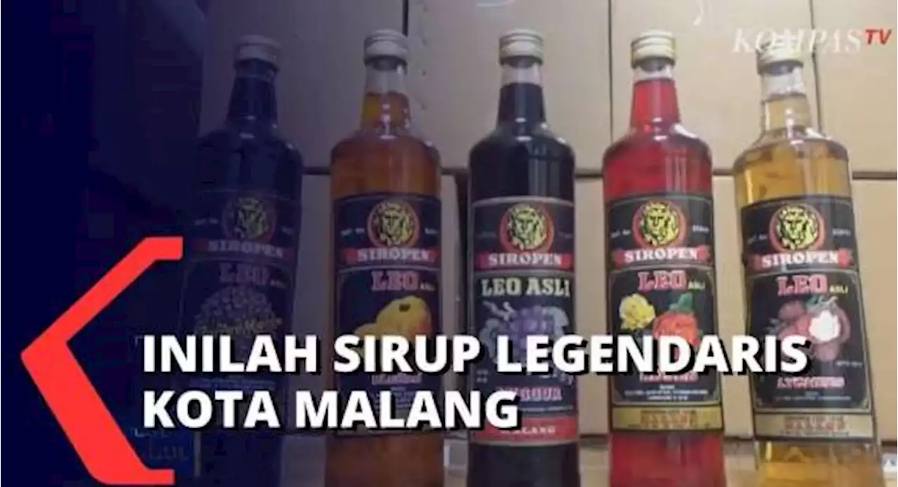 Siropen Leo, Inilah Sirup Legendaris Asli Kota Malang!