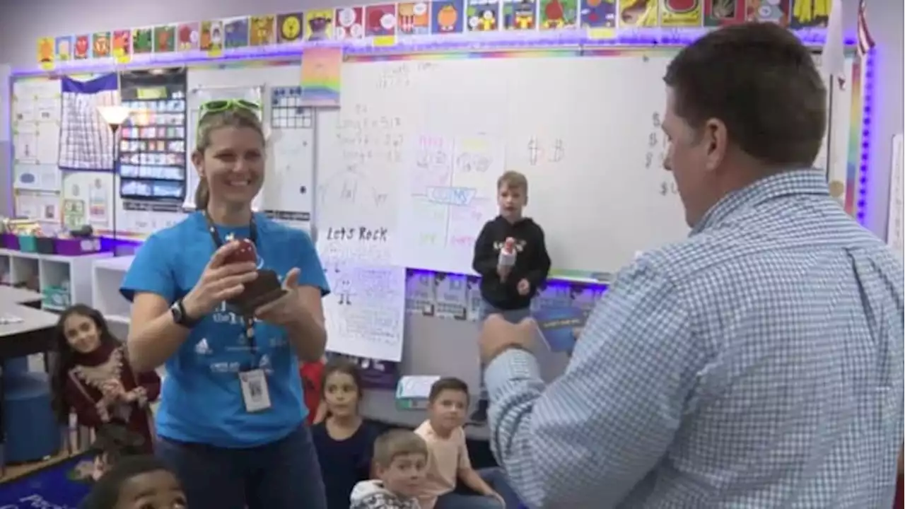 Specht Elementary first grade teacher named KSAT’s Educator of the Month for April