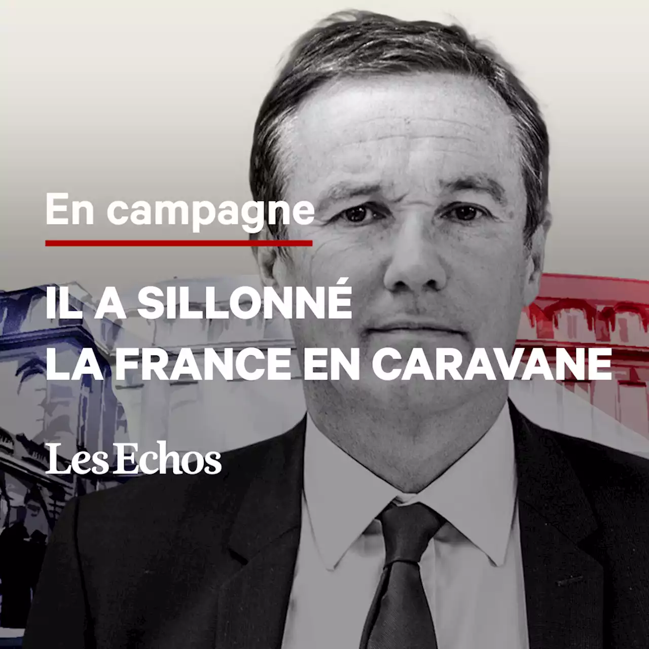 Nicolas Dupont-Aignan, candidat Debout la France à l'élection présidentielle