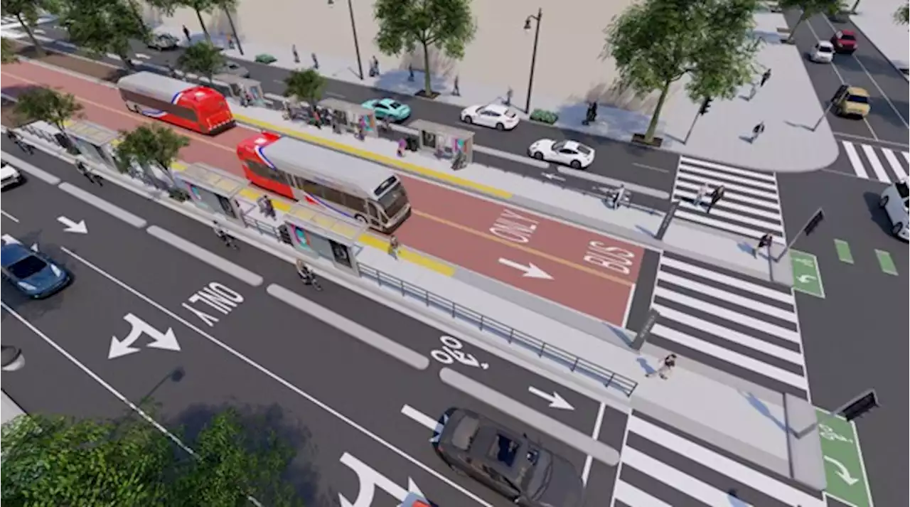 K Street makeover will bring dedicated bus lanes, remove service lanes