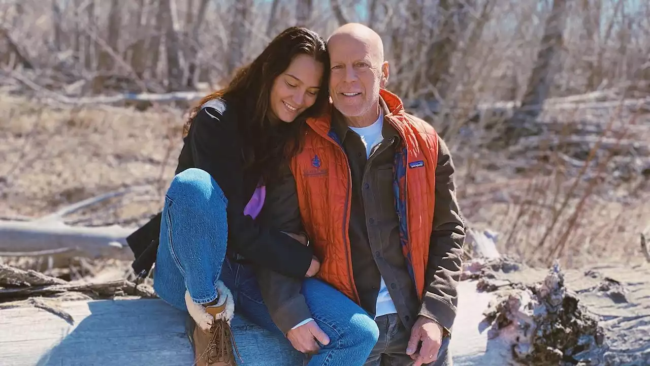 Nach Aphasie-Schock: Bruce Willis mit Emma im Wald unterwegs