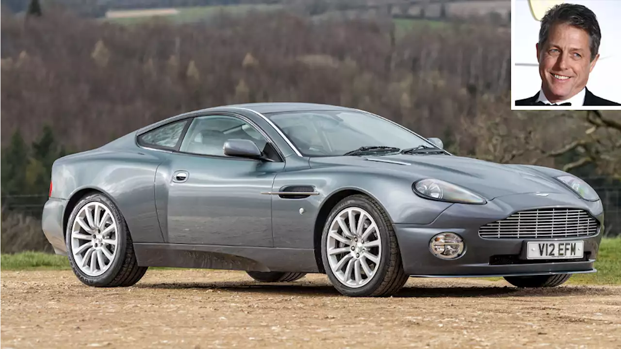 Hugh Grant’s Pristine 2002 Aston Martin Vanquish Is Heading to Auction