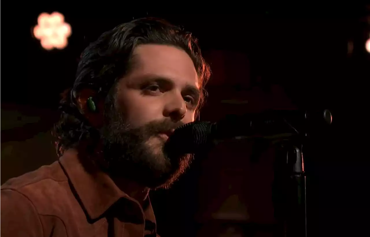 Thomas Rhett Showcases Reflective Single 'Angels' on 'Colbert'