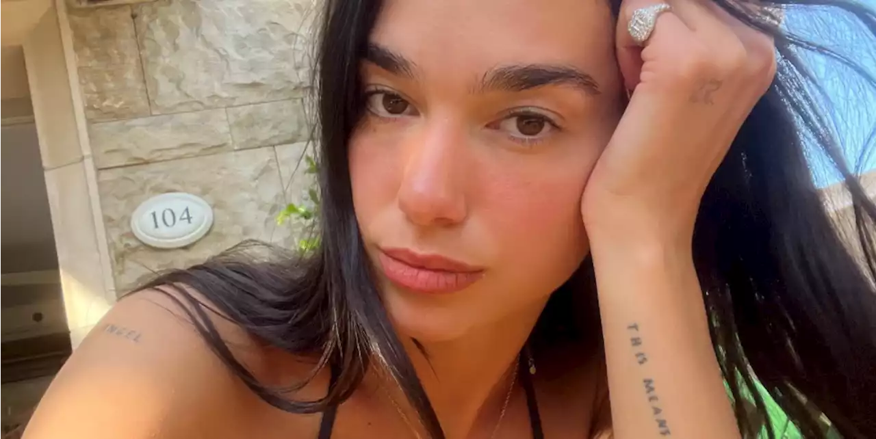 Dua Lipa's Abs And Legs Couldn't Be More Toned In A High-Slit Dress And Bikini