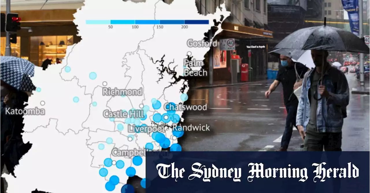 Just four months into 2022, Sydney has weathered its annual rainfall