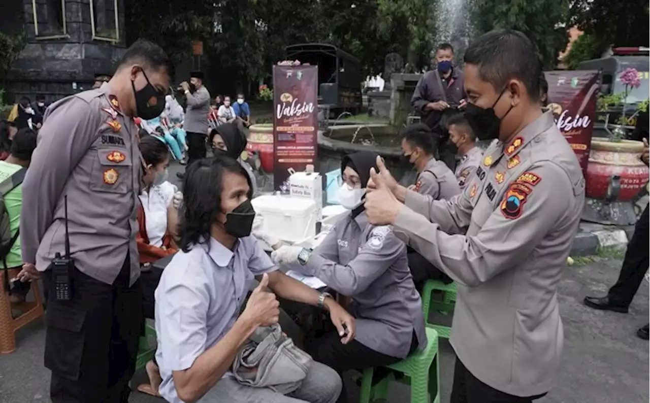 Yuk Warga Klaten, Ngabuburit Sambil Vaksinasi Bersama Polres