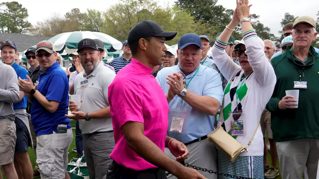 Photos: Tiger Woods returns to the Masters