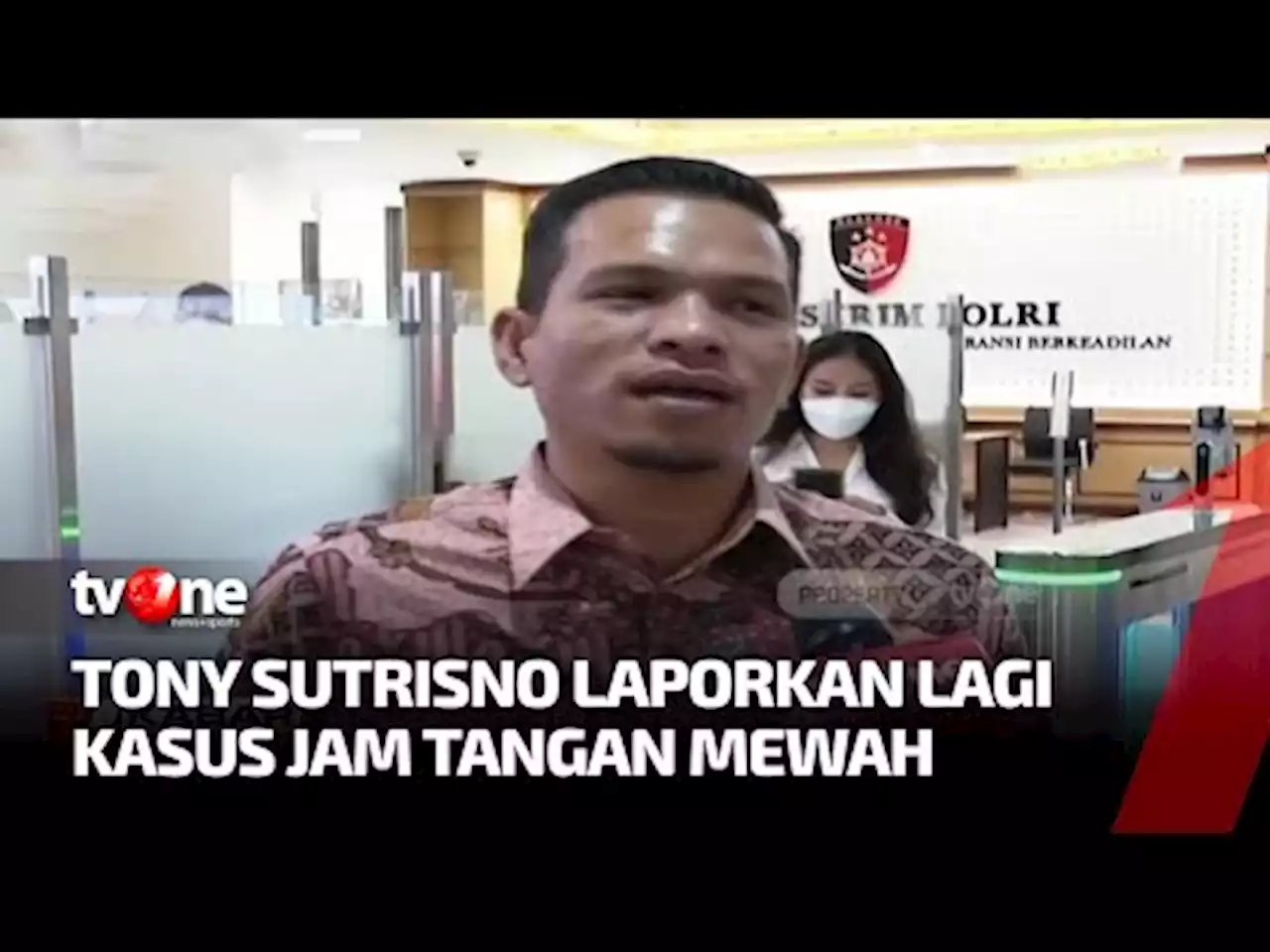 Rugi 430 Miliar, Tony Sutrisno Kembali Laporkan Kasus Jam Tangan Mewah - tvOne