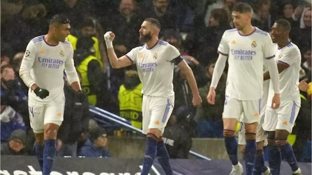 Karim Benzema On Fire, Hattrick di Laga Chelsea Vs Real Madrid