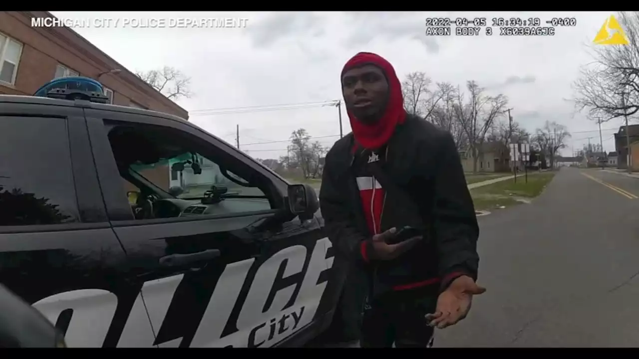 Bodycam video shows Michigan City police encounter that left man seriously injured