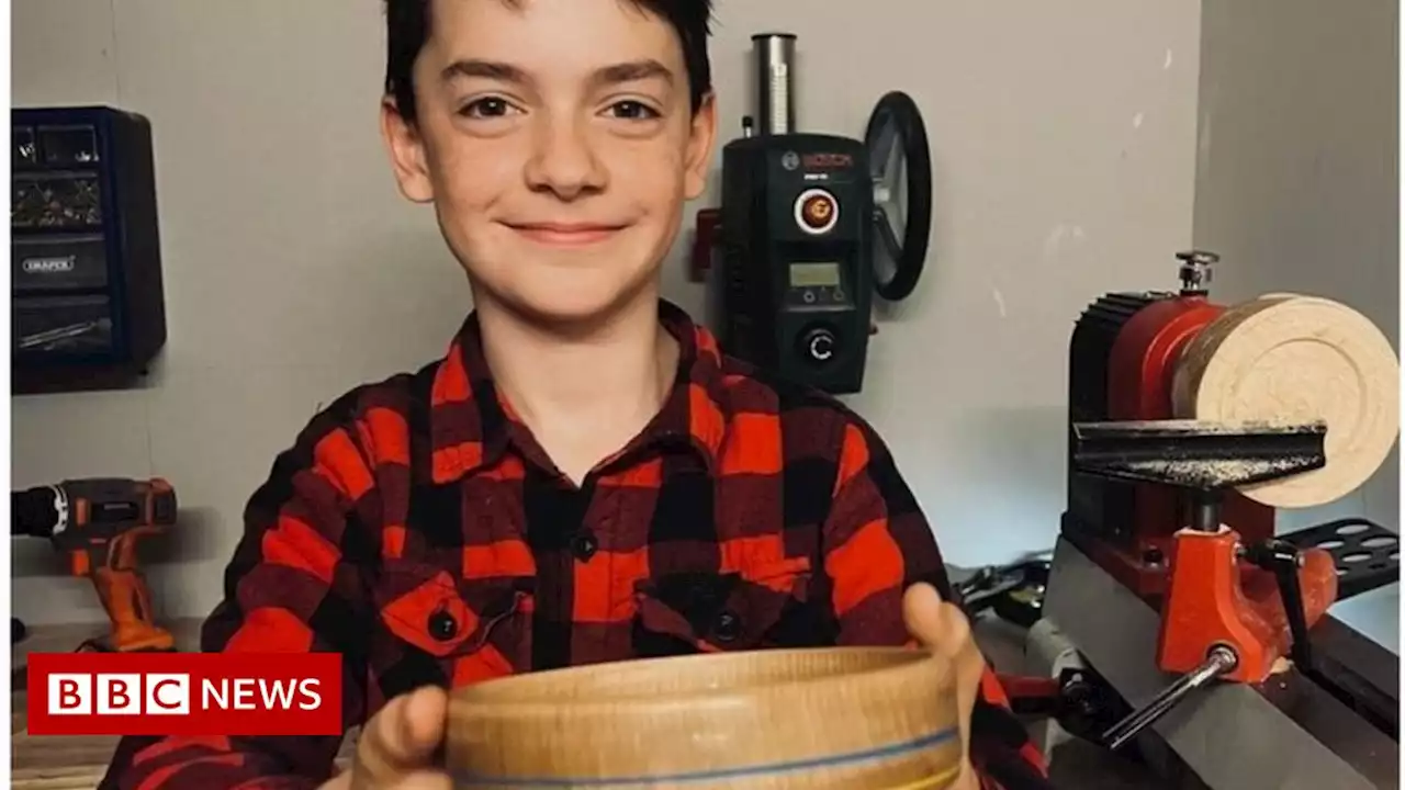 Boy, 12, raises £68,000 raffling bowl for Ukrainian refugees