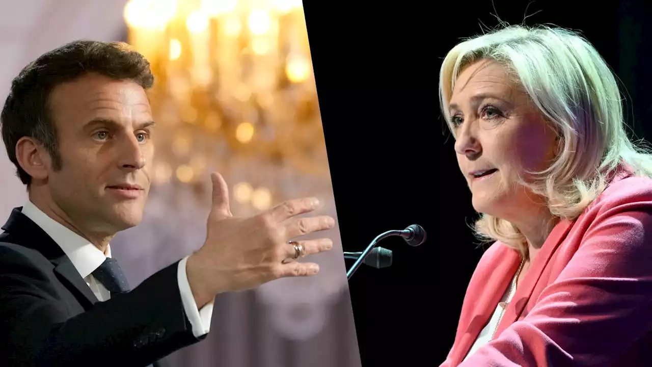 Présidentielle: Macron fustige le programme 'raciste' et 'd'une grande brutalité' de Le Pen