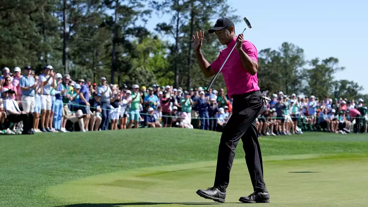 Golf: Tiger Woods bei erster Masters-Runde gefeiert – 410 Tage nach Autounfall