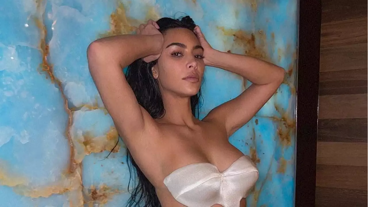 Kim Kardashian Takes A Daring Page From Carmen Electra’s Playbook