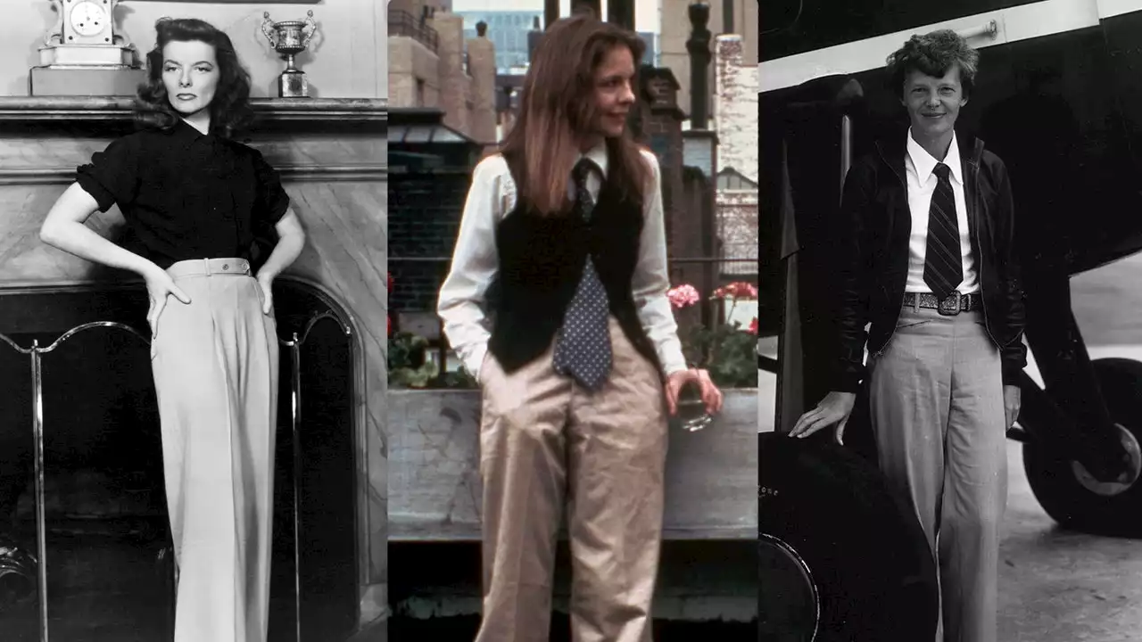 The Annie Hall-Esque Trouser Trend Uniting Julia Roberts And Kate Moss