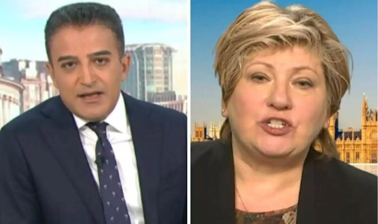 Adil Ray and Thornberry clash as he exposes Labour hypocrisy over 'non-dom' tax criticism