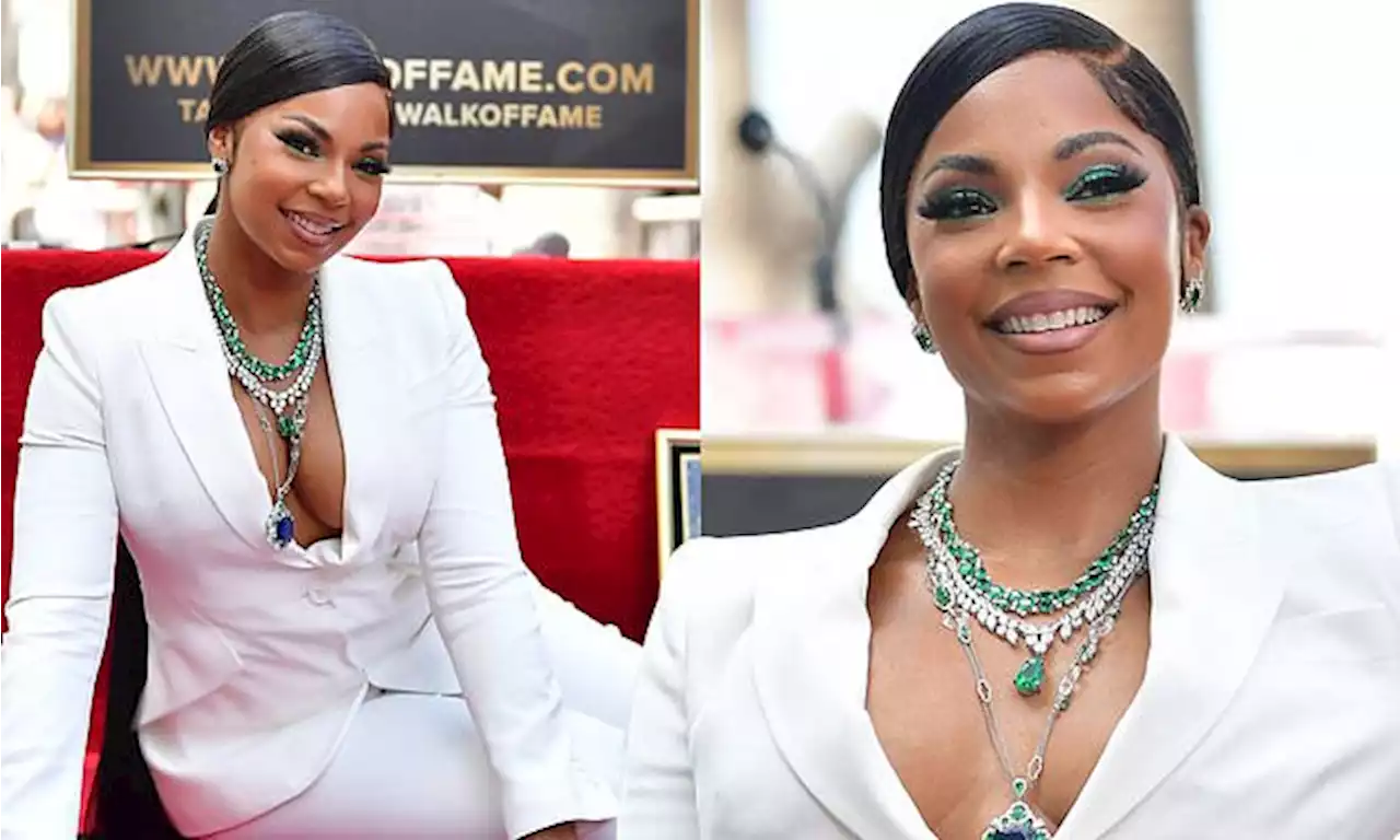 Ashanti receives star on Hollywood Walk Of Fame