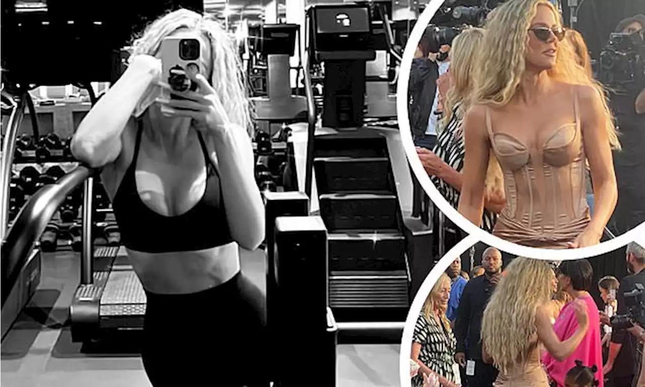 Khloe Kardashian gets straight back to the gym for 6am workout