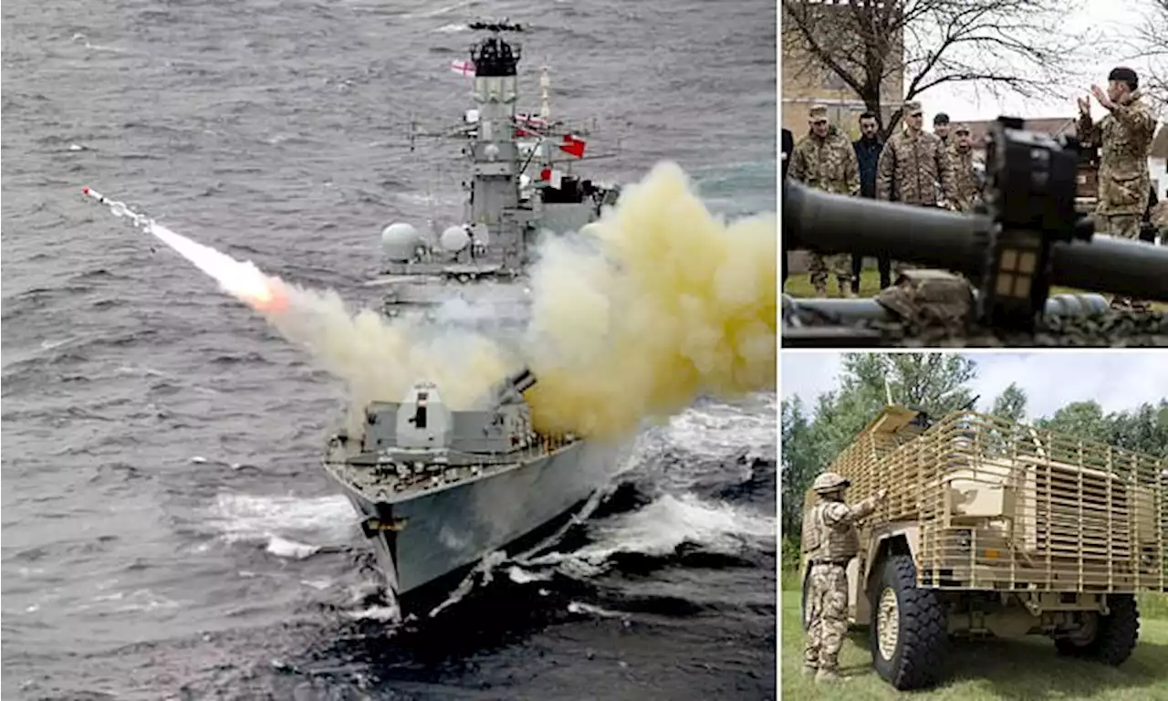 Britain to send anti-ship missiles and armoured vehicles to Ukraine