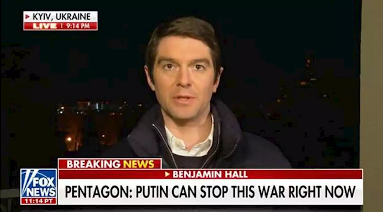 Fox News Correspondent Benjamin Hall, Wounded In Ukraine: “Pretty Damn Lucky To Be Here”