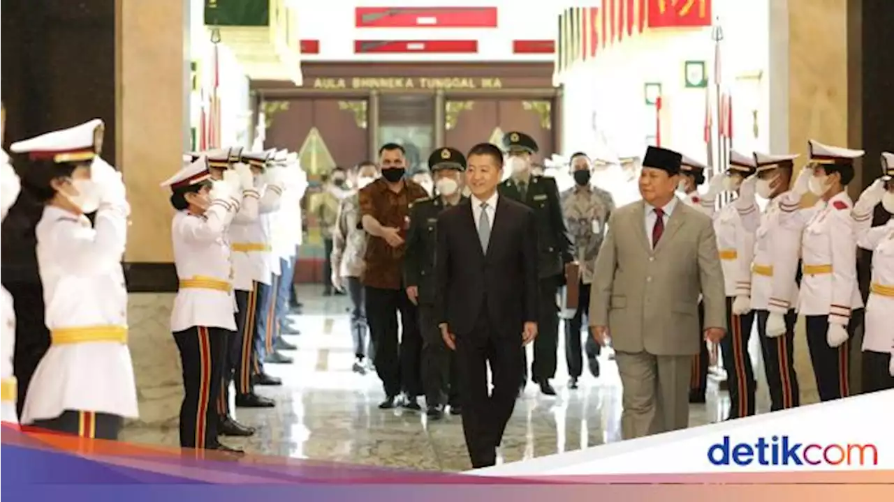 Dubes Tiongkok Temui Menhan Prabowo, Laut China Selatan Turut Dibahas