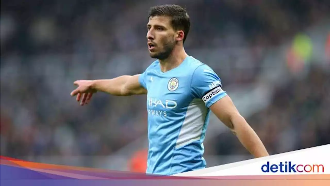 Ruben Dias Absen di Laga Manchester City Vs Liverpool