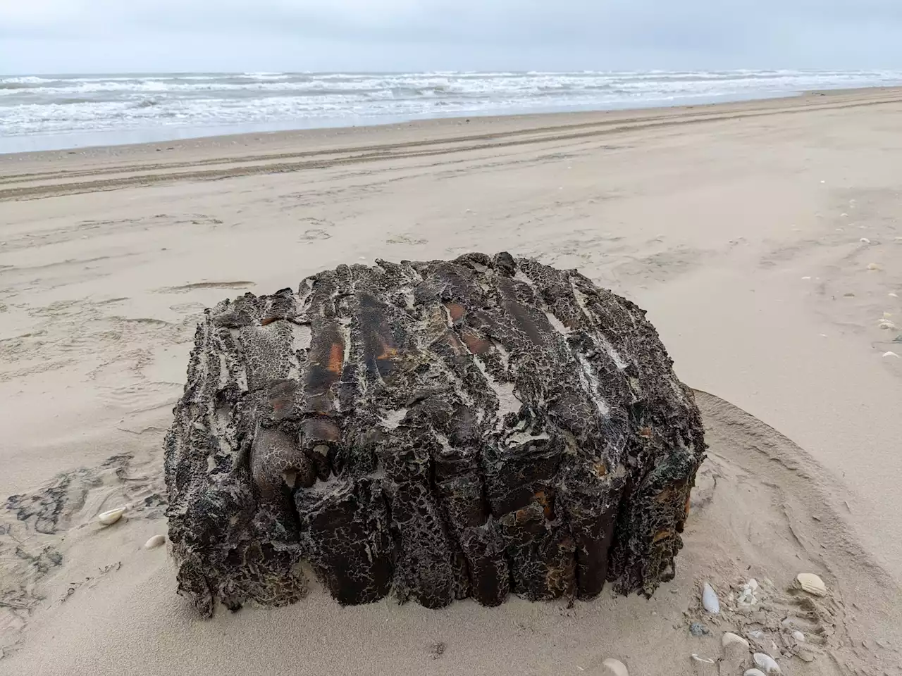 Pieces from a sunken Nazi German WWII ship are washing up on South Texas beaches. Here's why.