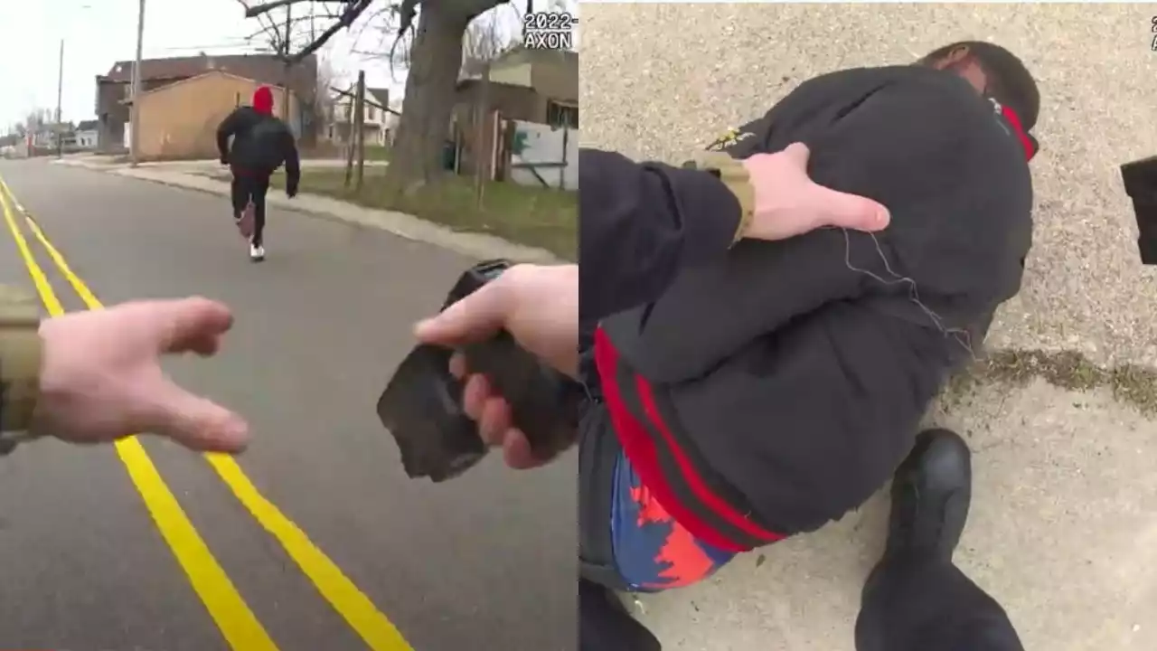 Video released after Indiana man is tased by Michigan City police, officers recover gun