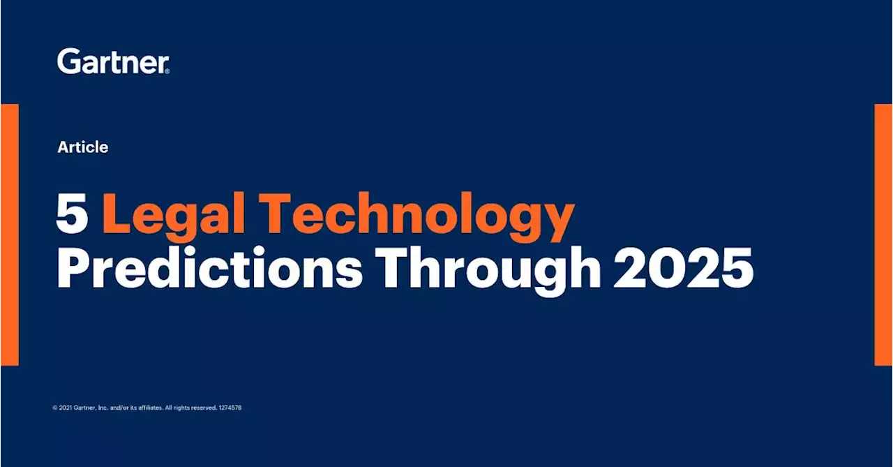 5 Legal Technology Predictions Through 2025