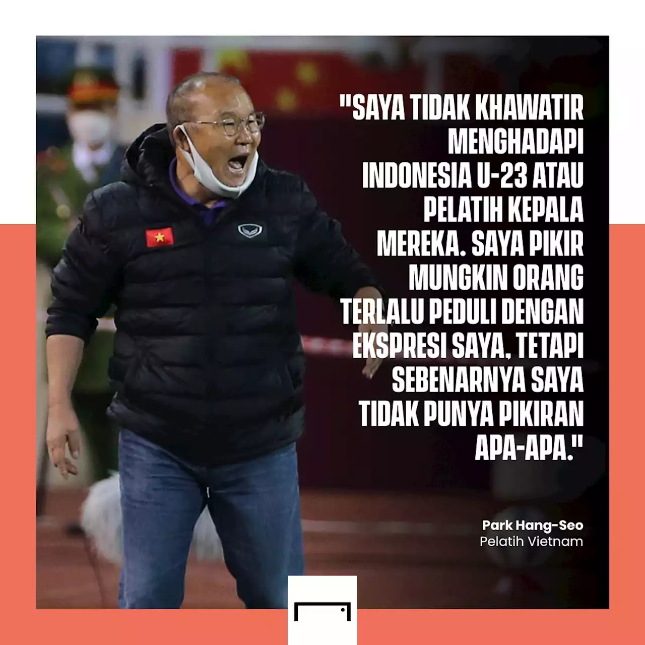 'Ekspresi Saya Biasa Saja' - Park Hang-Seo Siap Lawan Timnas Indonesia U-23