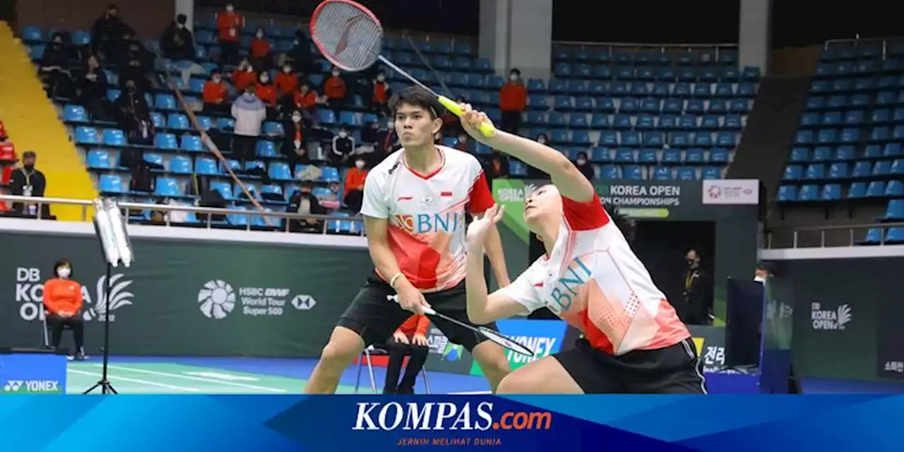 Hasil Korea Open 2022: Berjuang 68 Menit, Adnan/Mychelle Terhenti di Perempat Final