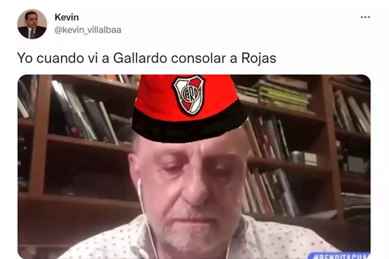 Los memes del triunfo de River en Copa Libertadores: de la lesión de Rojas al cambio de Gallardo