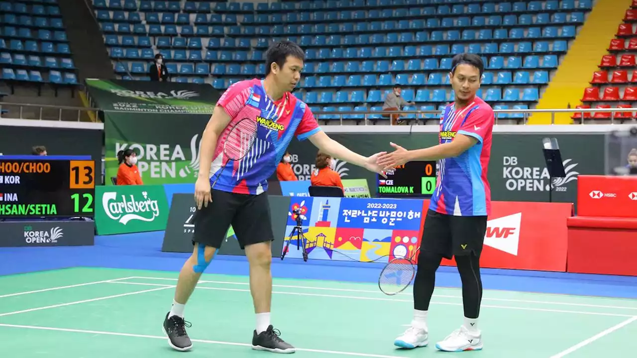 Hasil Korea Open 2022: Daddies dan Fajar/Rian ke Semifinal, All-Indonesian Final Berpeluang Tercipta