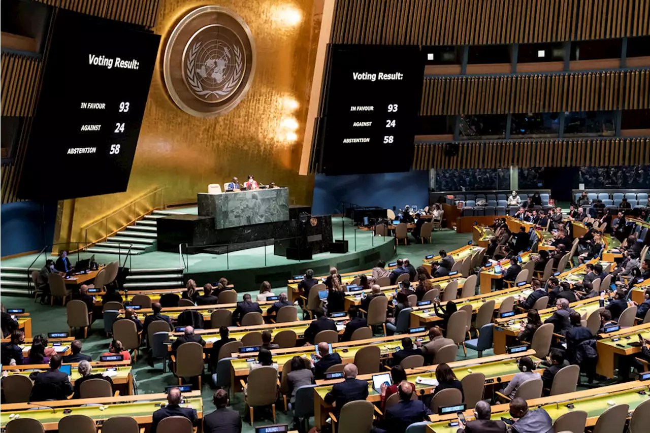 UN assembly ousts Russia from Human Rights Council