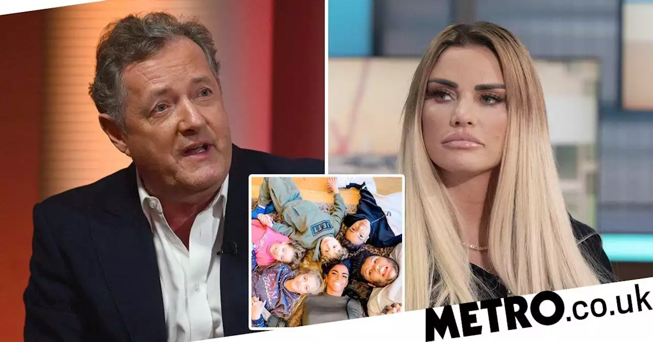 Piers Morgan urges Katie Price to stop her 'chaotic life' for her children