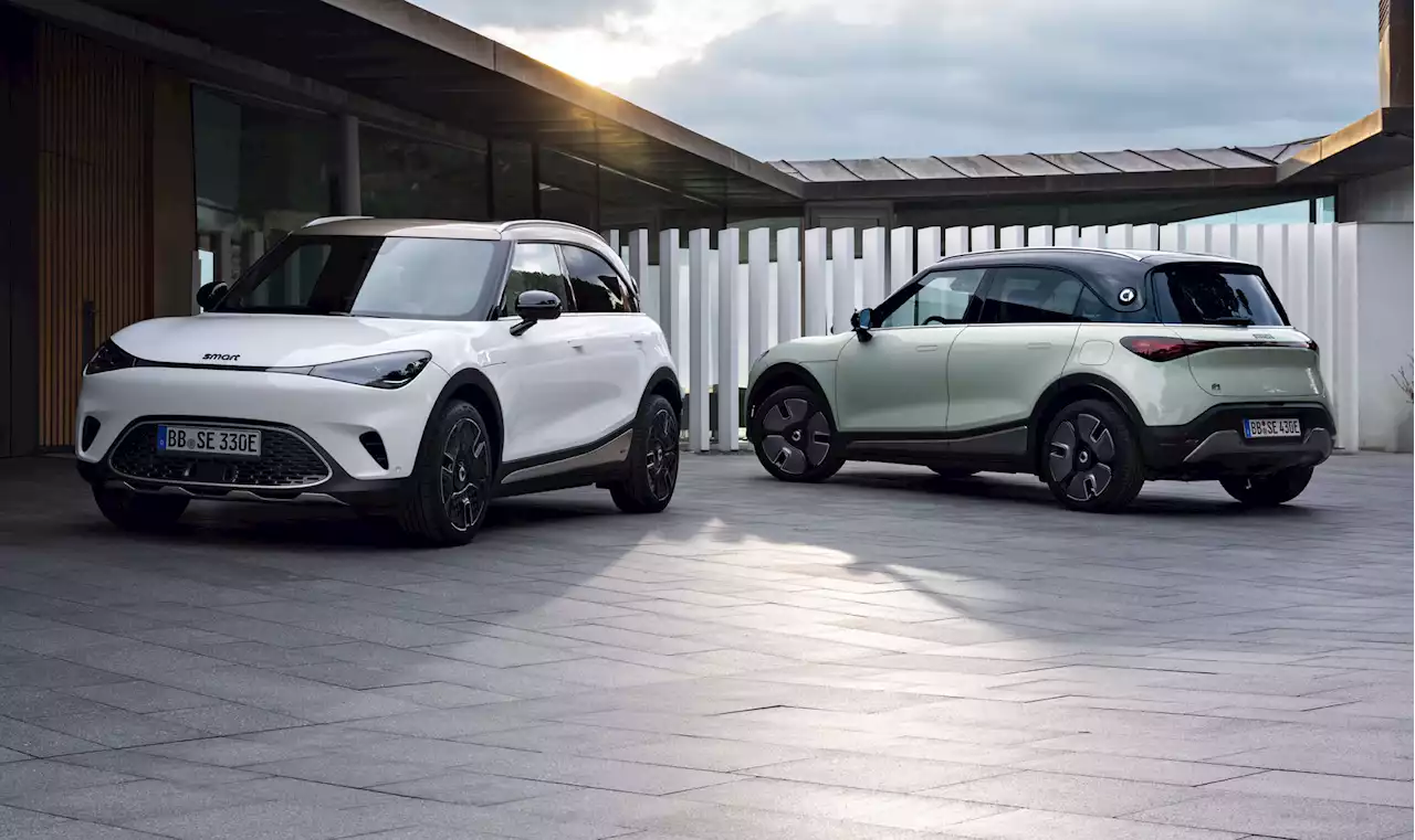 2023 Smart #1 crossover revealed: Rebooted Smart launches first salvo