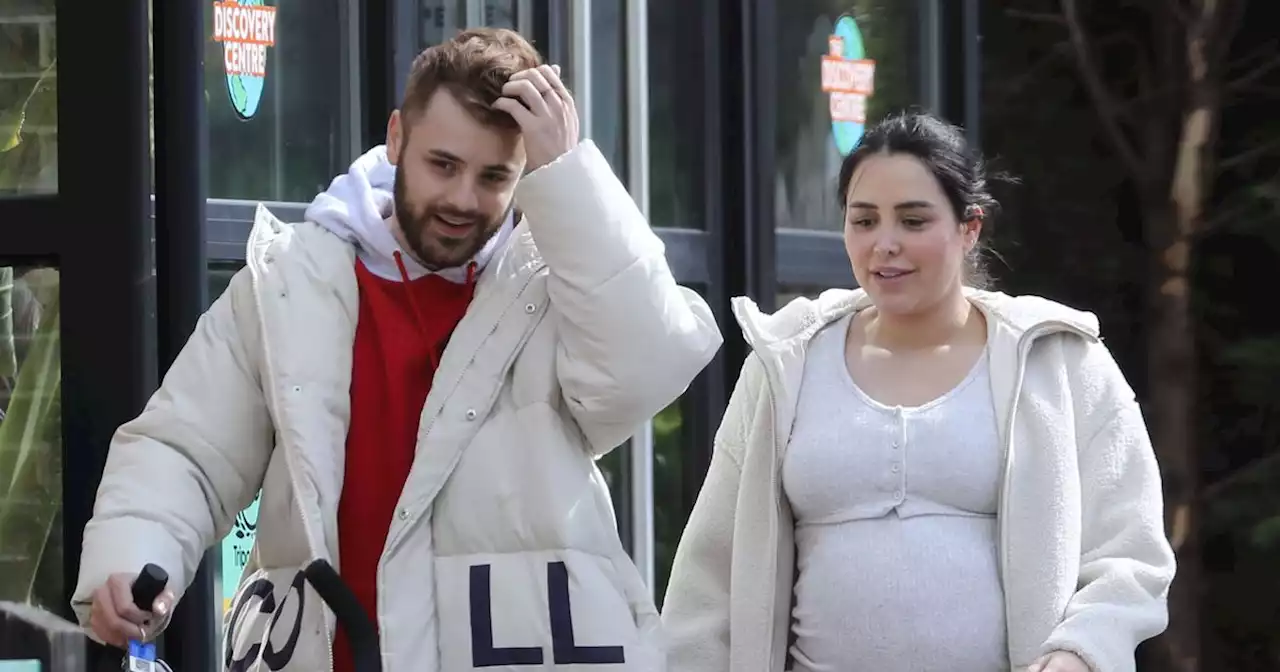 Pregnant Marnie Simpson seen with fiancé and son after being rushed to doctor