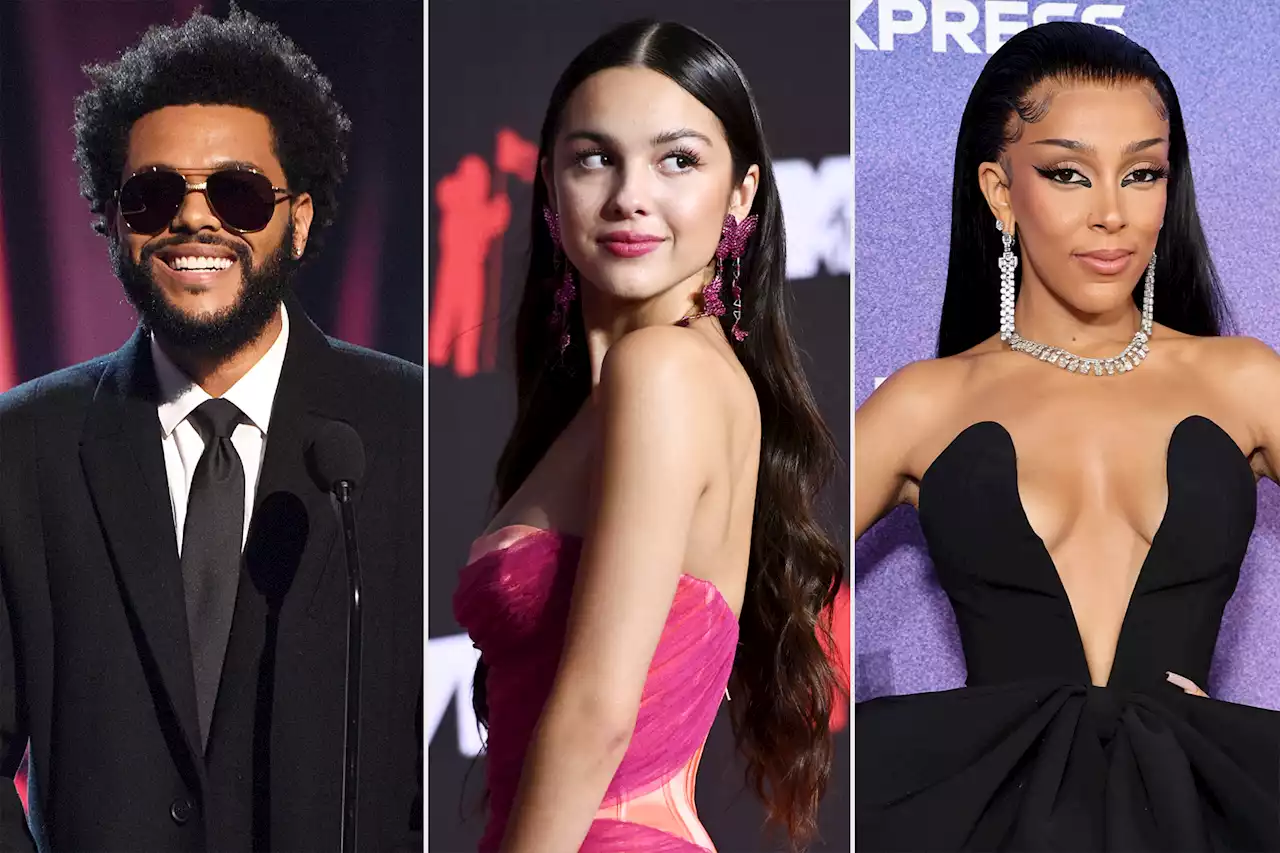 The Weeknd, Doja Cat, Olivia Rodrigo Nab Major Nominations for 2022 Billboard Music Awards