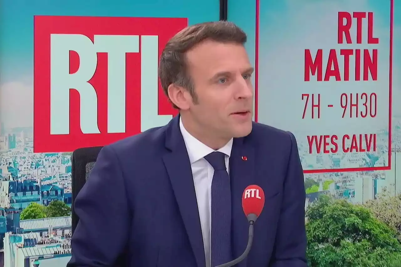 INVITÉ RTL - Présidentielle 2022 : 'Pour être social, il faut améliorer les retraites', affirme Macron